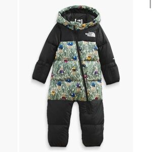 The North Face Baby Snowsuit North Face 1996 Retro Nupste Thyme Nupste Forest